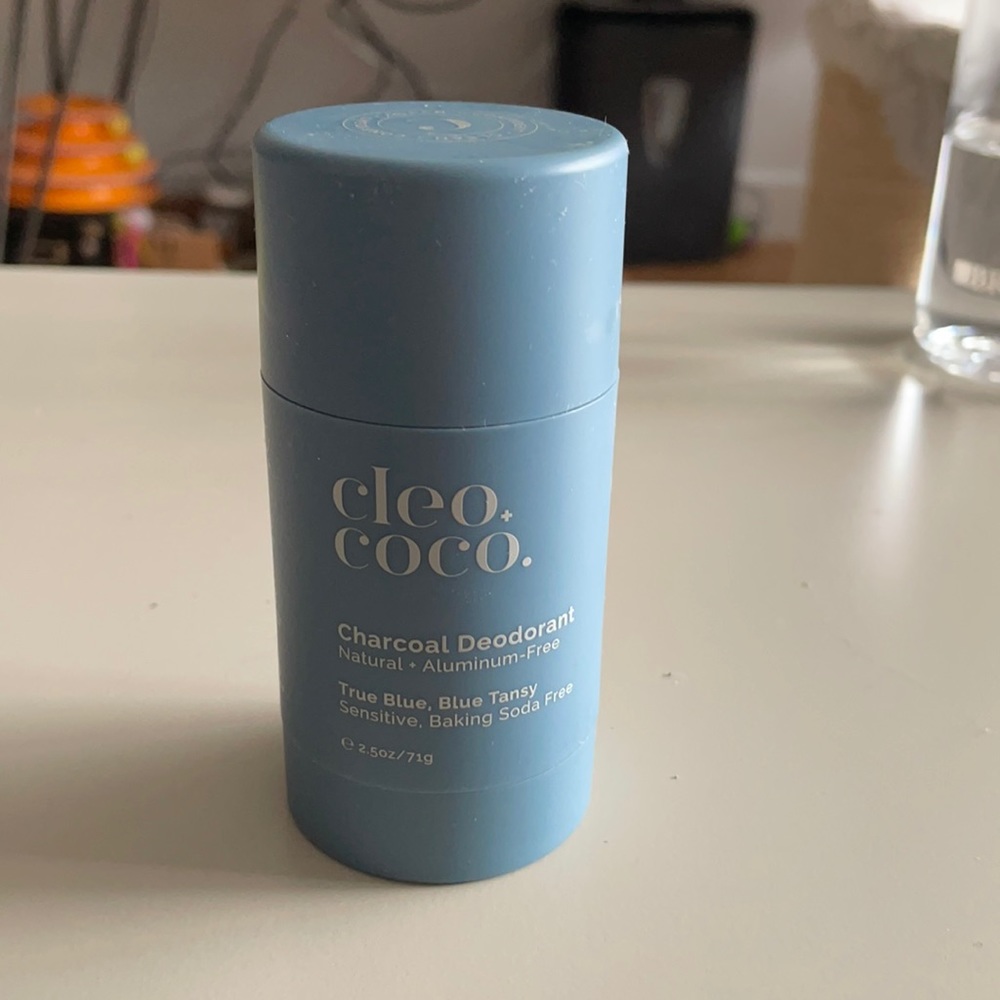 Cleo+coco baking soda-free blue tansy deoderant